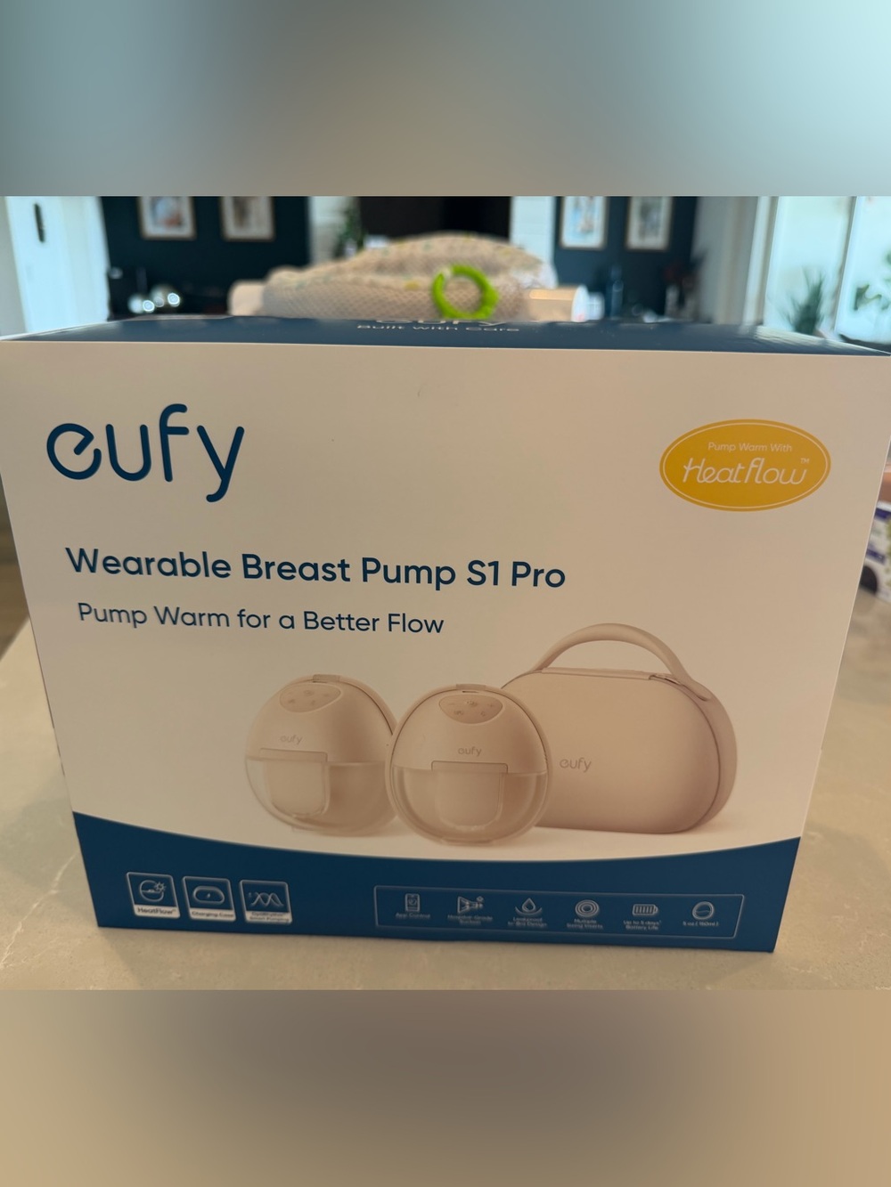 eufy Wearable Breast Pump S1 Pro w Heat option